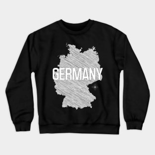 Country Wall Decor Germany Black and White Art Canvas Poster Prints Modern Style Painting Picture for Living Room Cafe Decor World Map Crewneck Sweatshirt